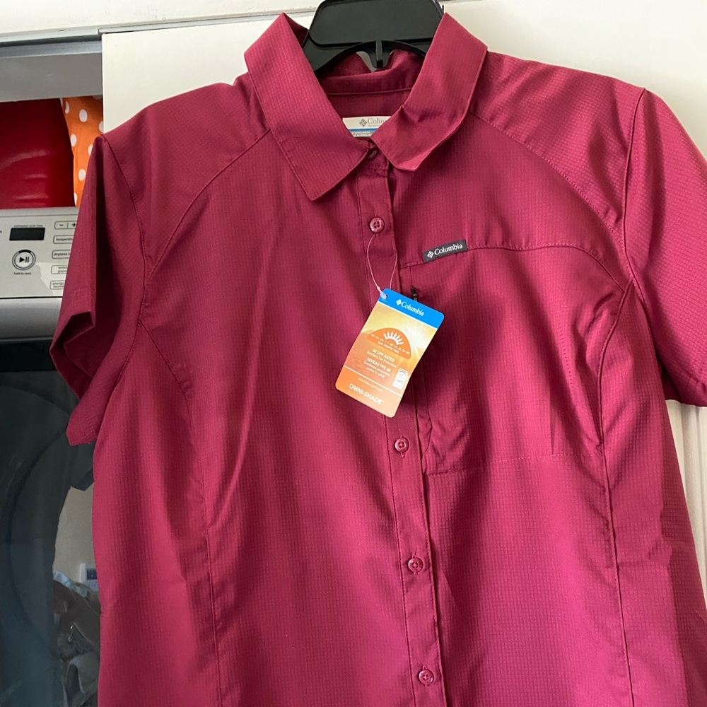 Women’s New Columbia Kestrel trail lite short sleeve new w/tags